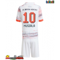 Camisa de Futebol Bayern Munich Jamal Musiala #10 Equipamento Secundário Infantil 2025-26 Manga Curta (+ Calças curtas)